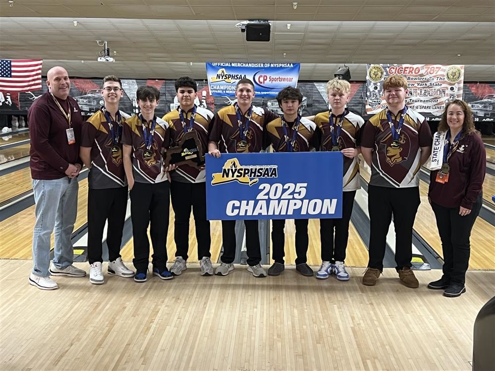 Boys Bowling NYSPHSAA 2025 State Champions Boys Bowling NYSPHSAA 2025 State Champions